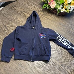 Spirit cheer zip up hoodie
